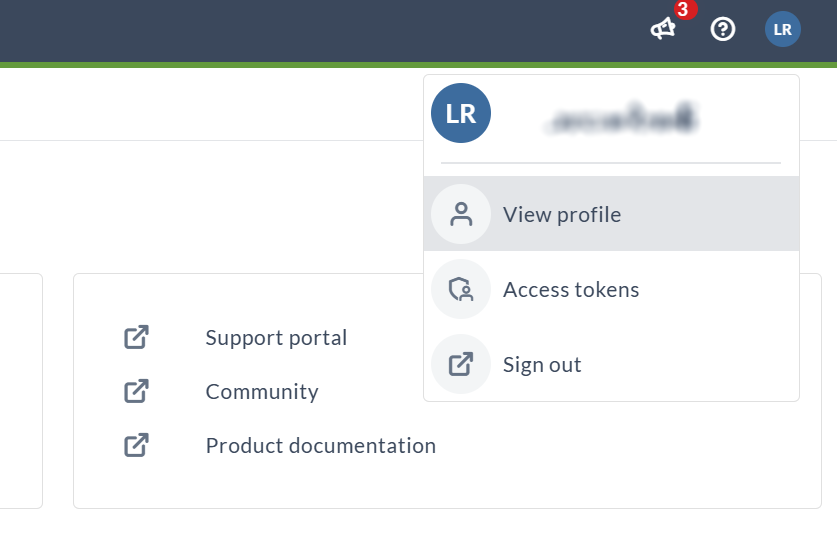 Access Personal Access Tokens