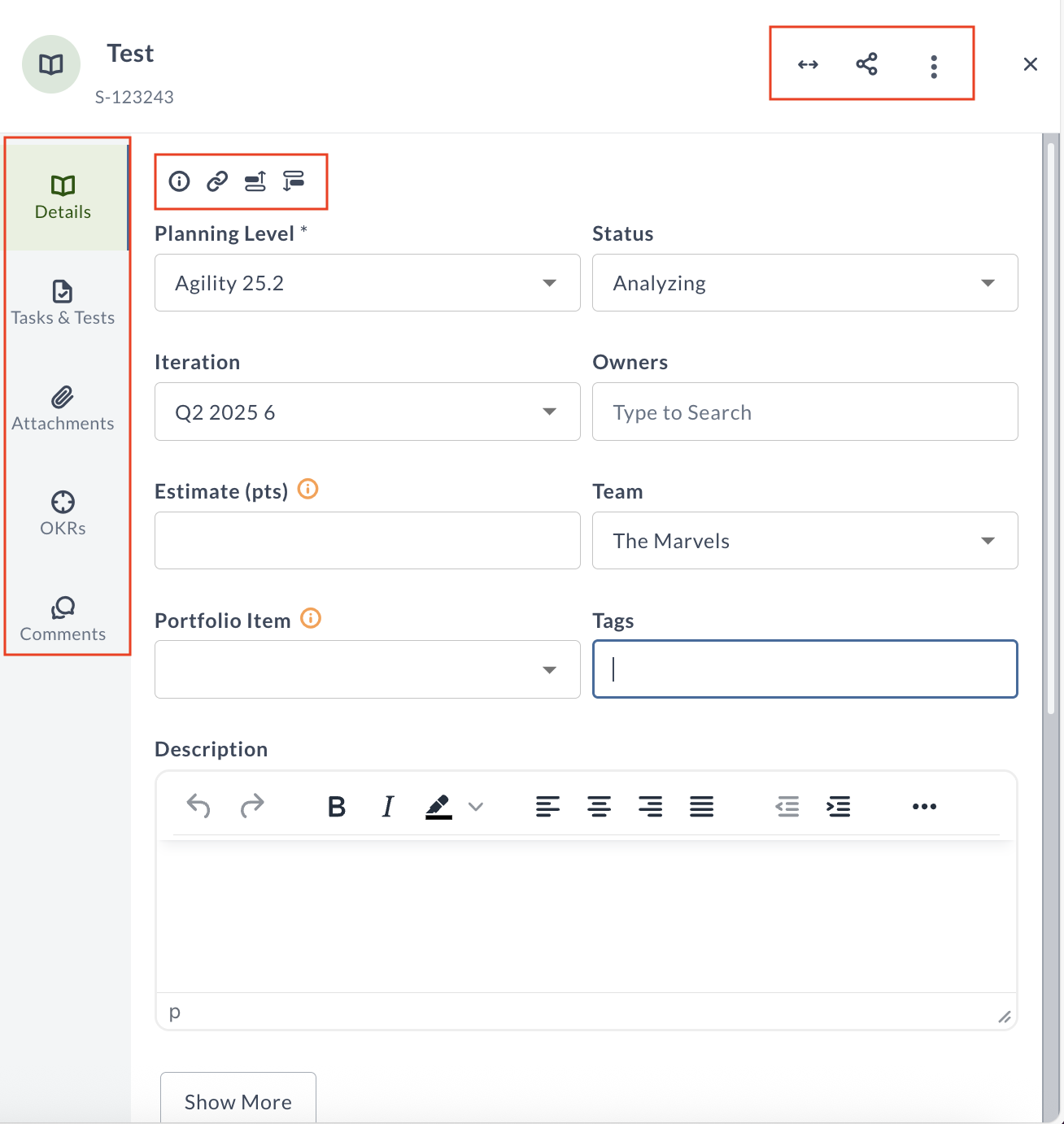 Add Story Page