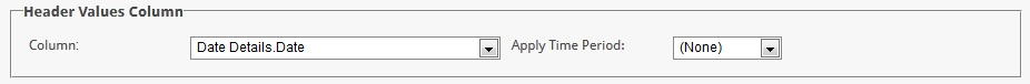 Crosstab Configuration Header Values