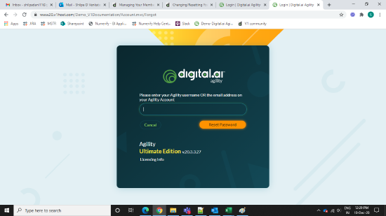 Reset Password