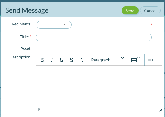 Send message