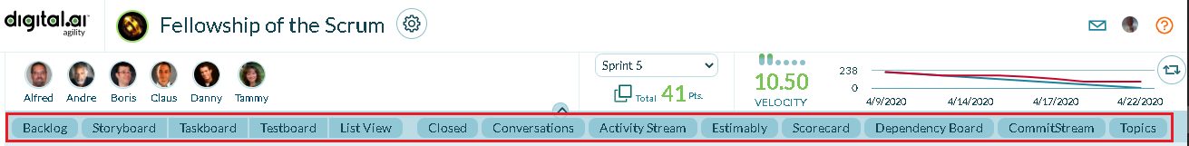 TeamRoom Toggles