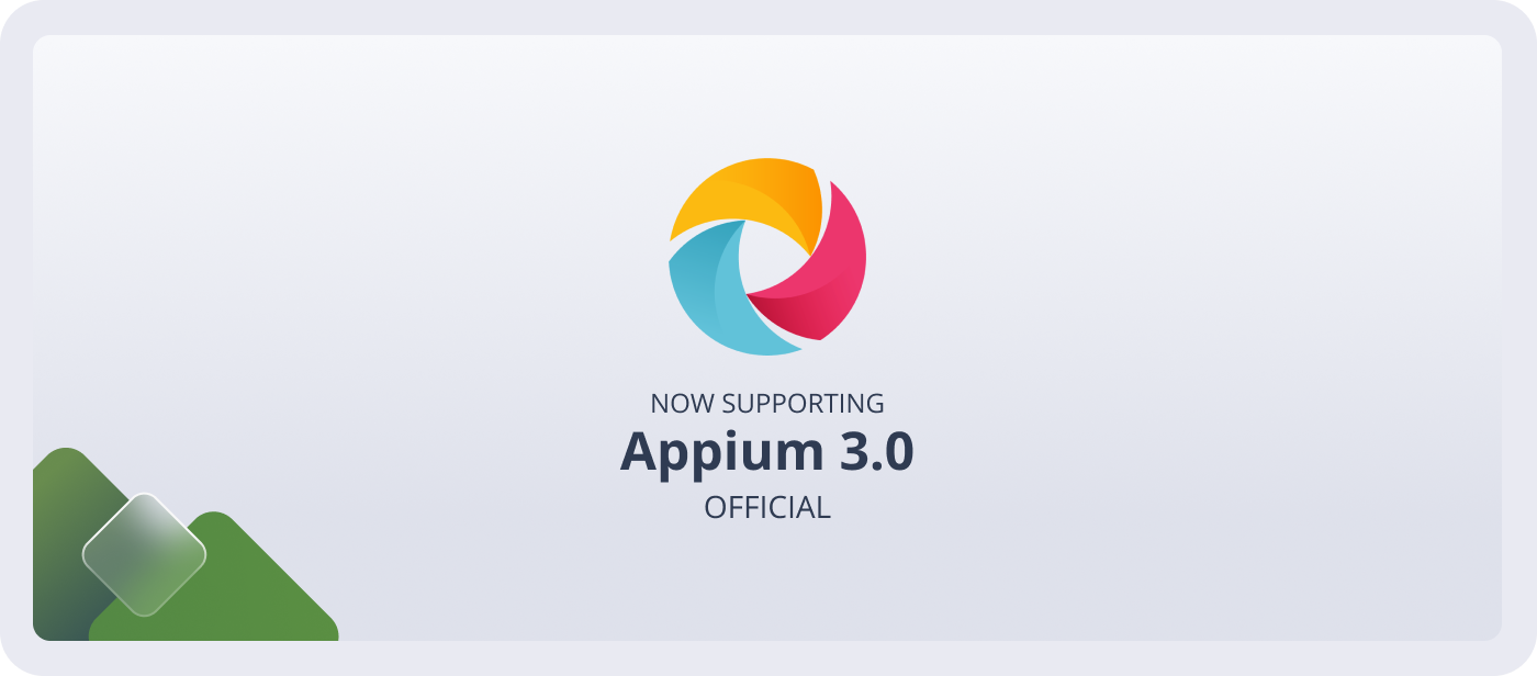 Support for Appium 3