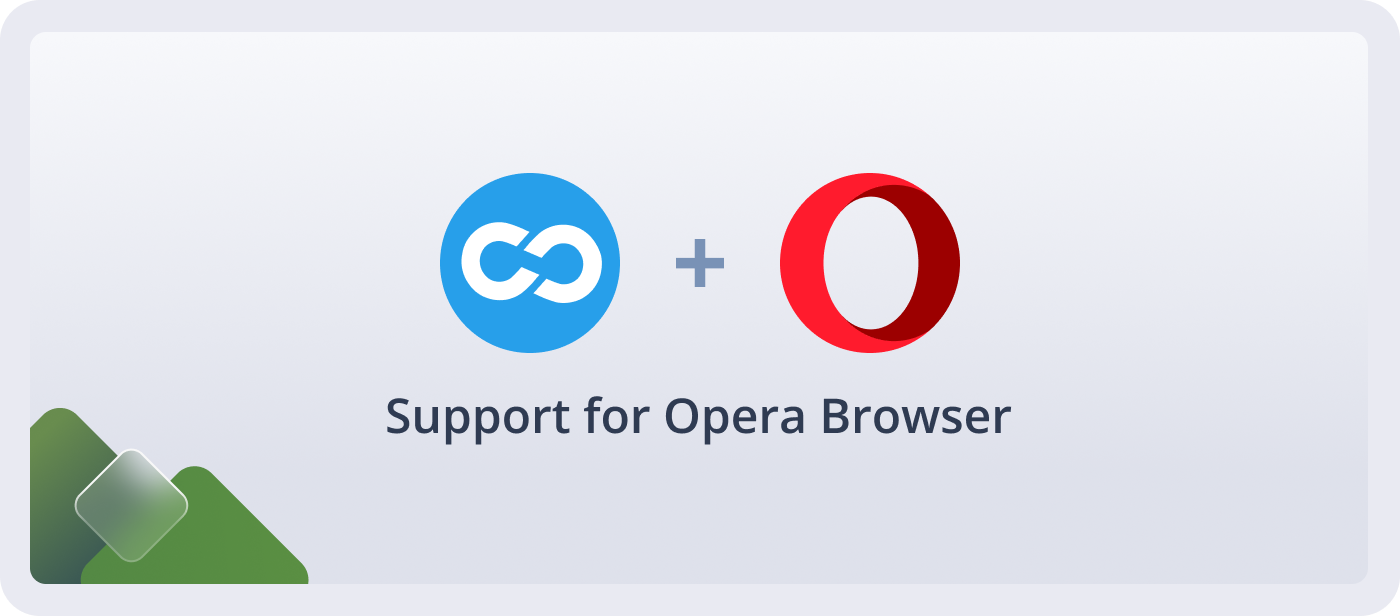 Opera browser support