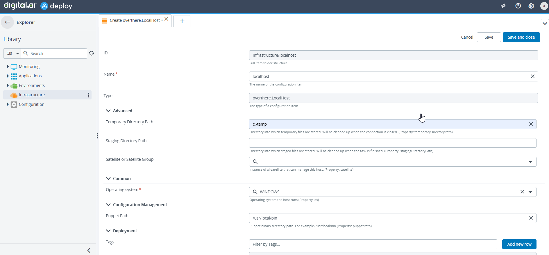 Create LocalHost