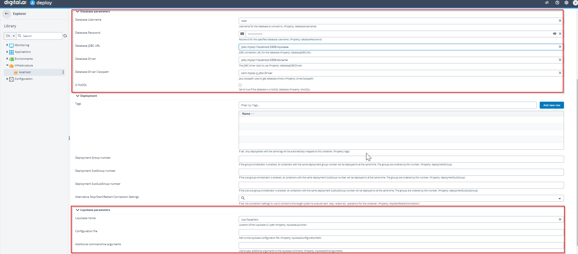 Database Configuration