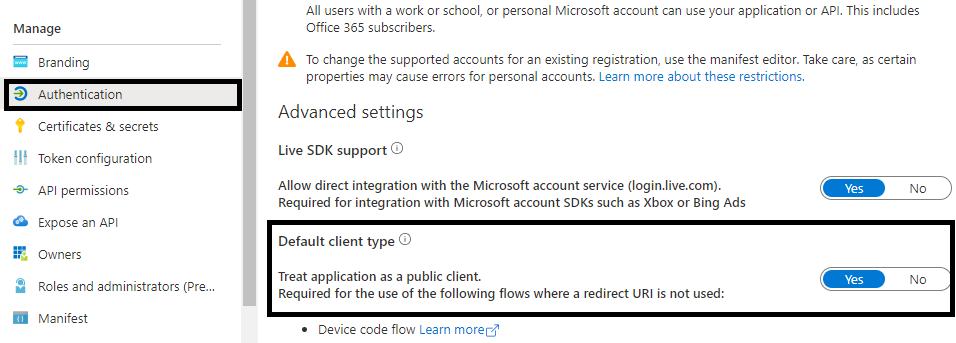 Azure ARM application configuration