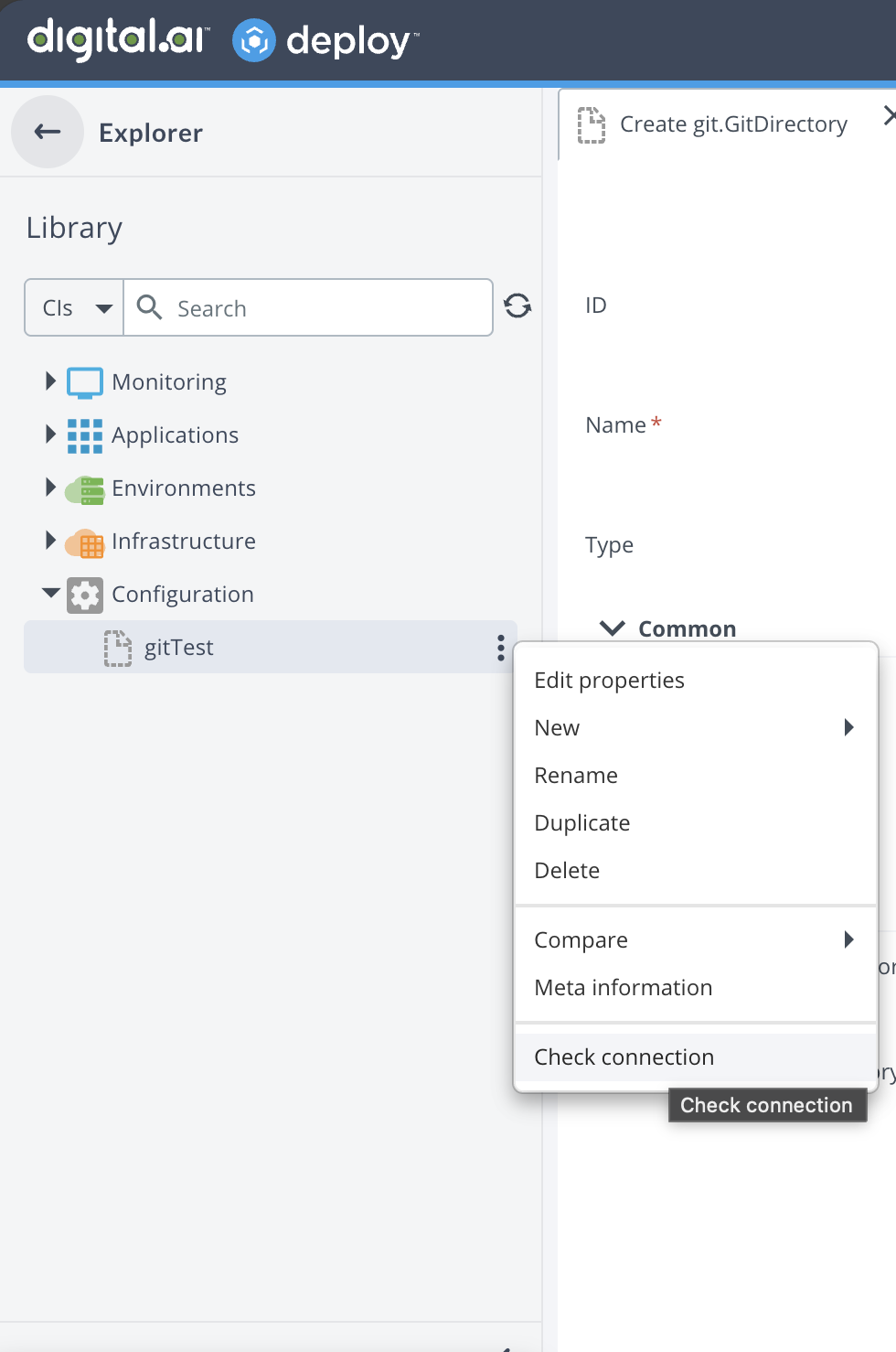 GitOps Check Connection