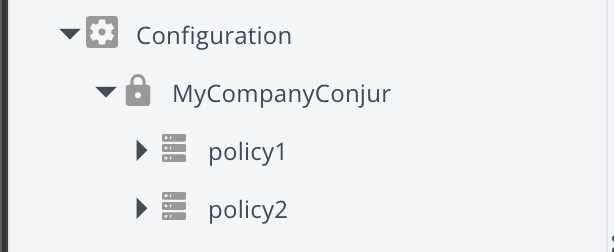 Conjur policies