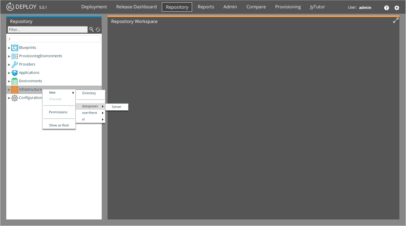 Create new datapower.Server CI