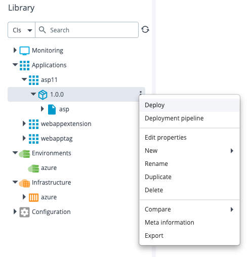 Configure ASP Service Plan