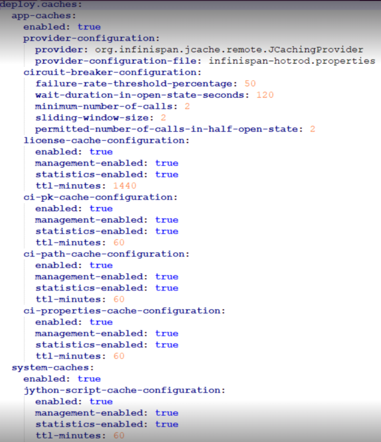 deploy.caches for Embedded cache