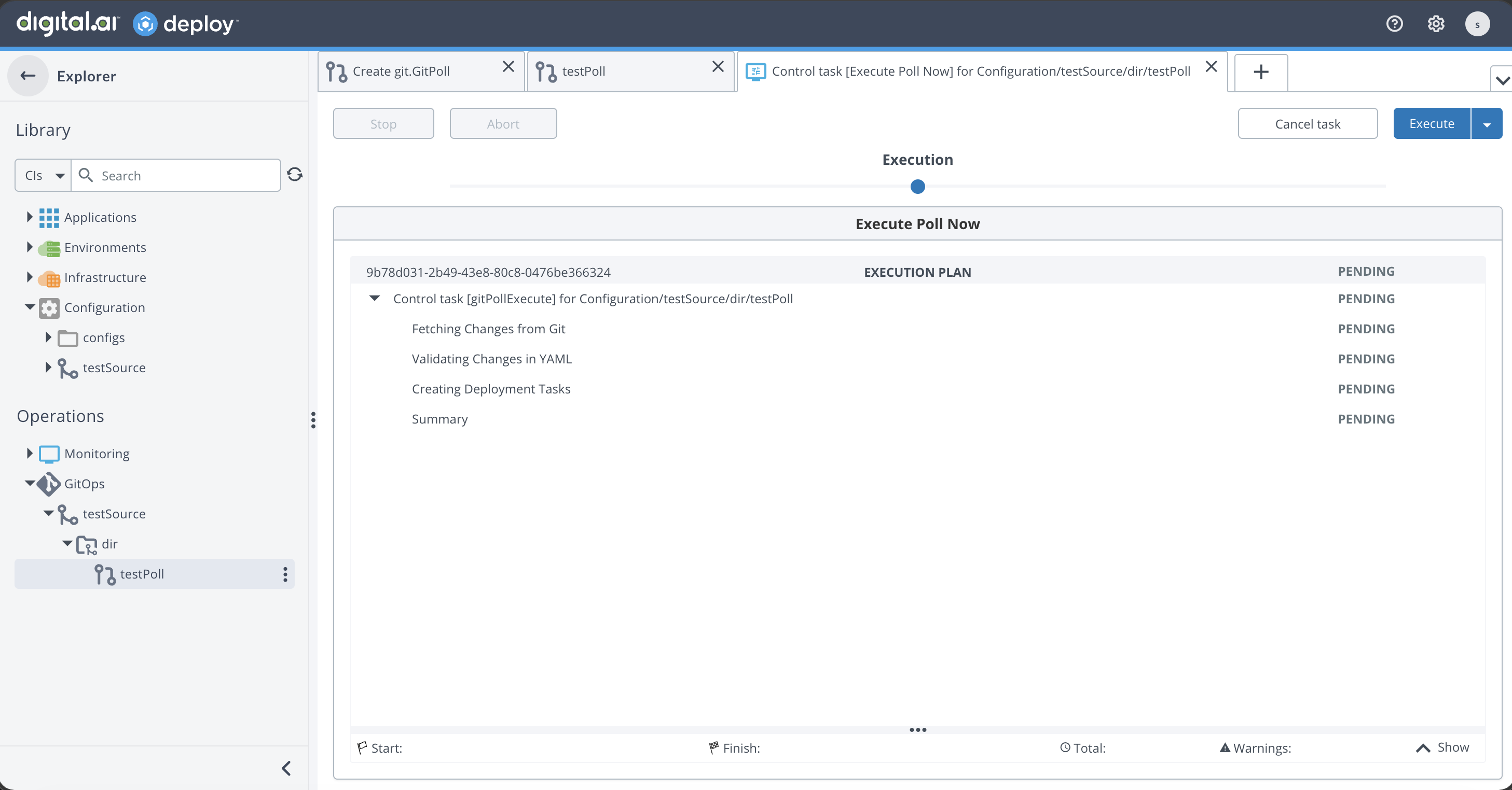 Gitpoll execution plan