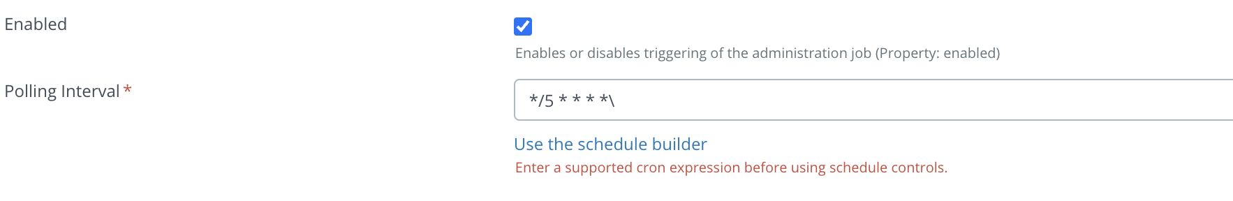 Invalid expression error