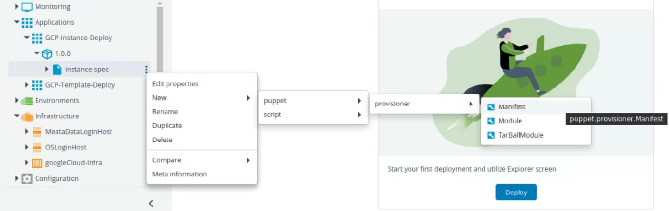 Configure Instance Spec