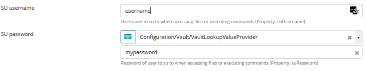 Insert a Vault lookup provider