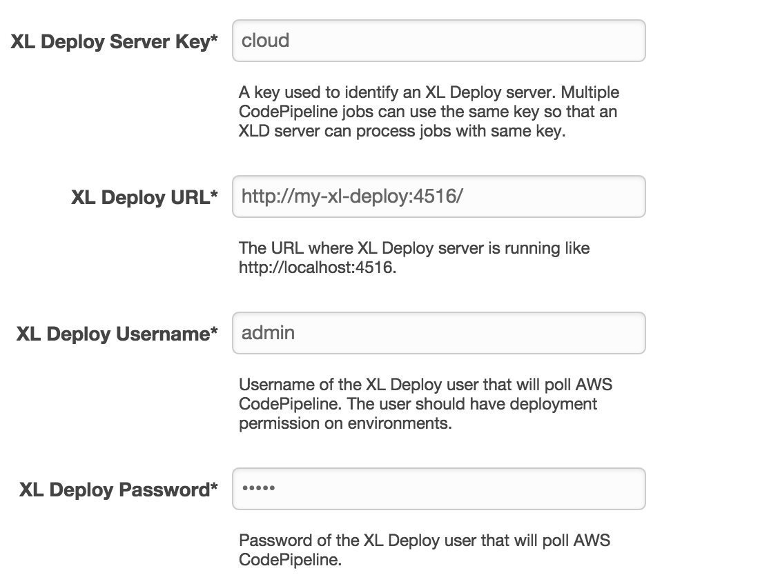 Deploy action - Deploy installation details