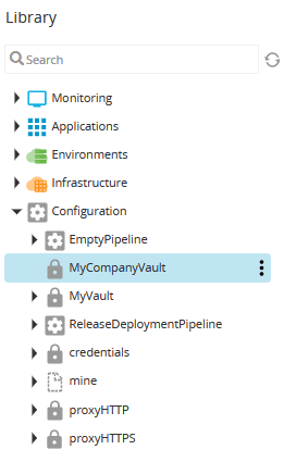 Create a Vault server connection