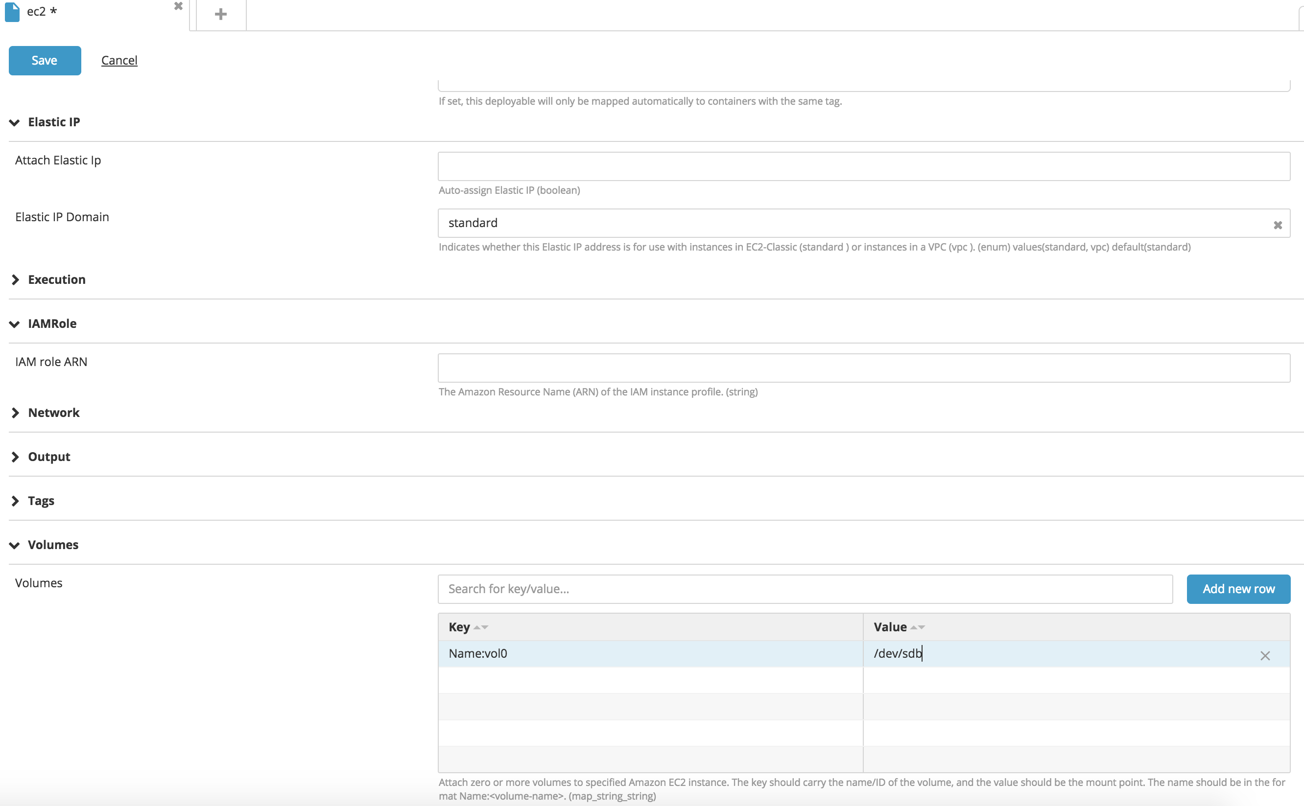 AWS EC2 Volume