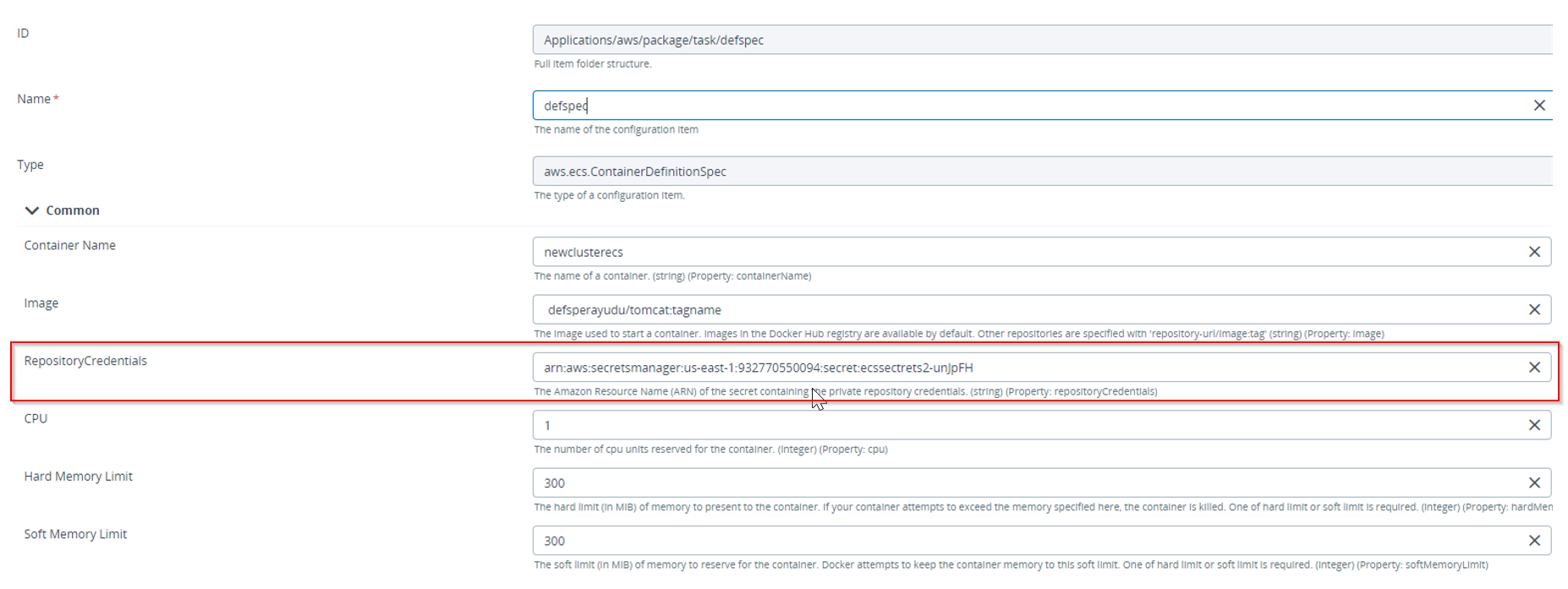 AWS ECS