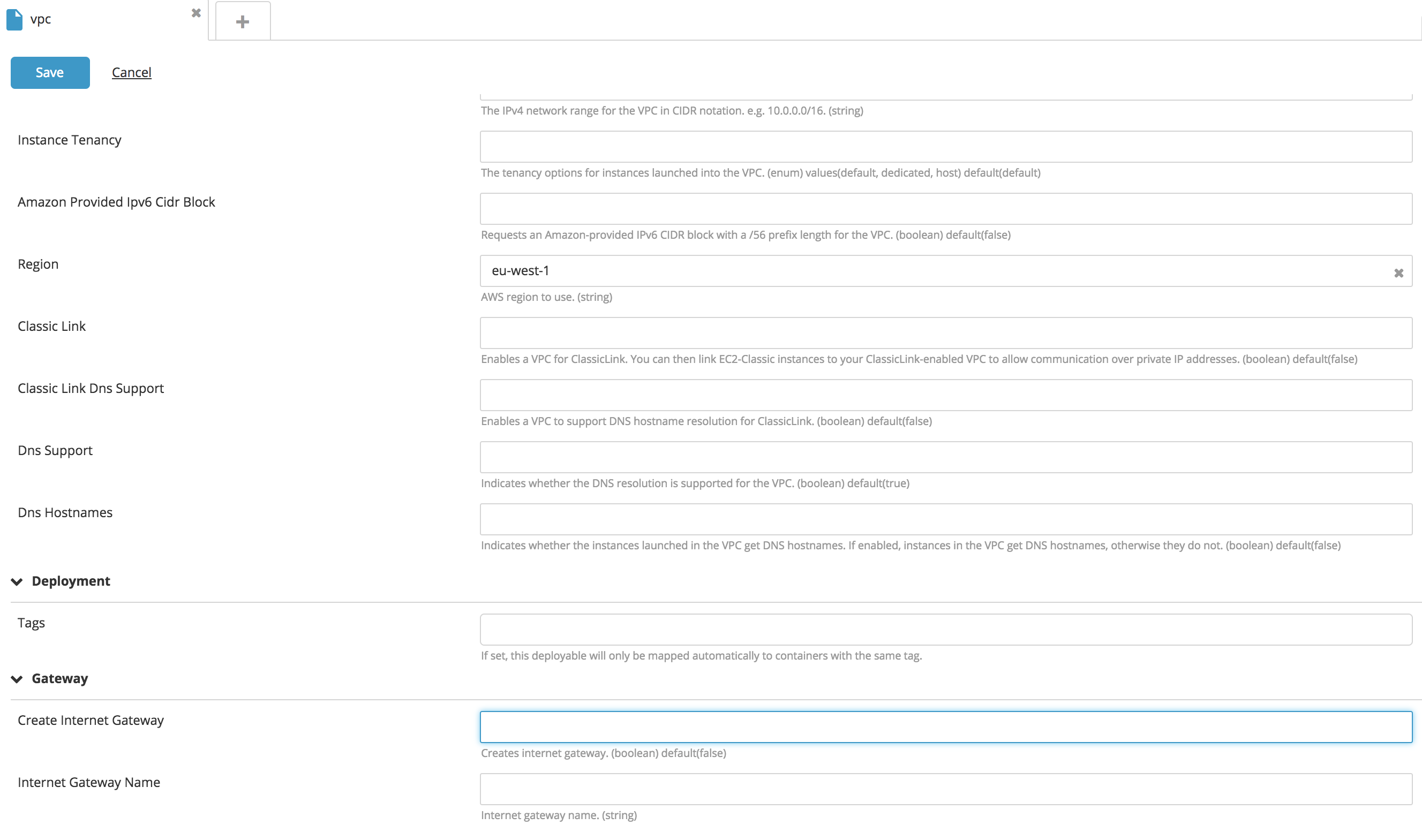 AWS Internet Gateway