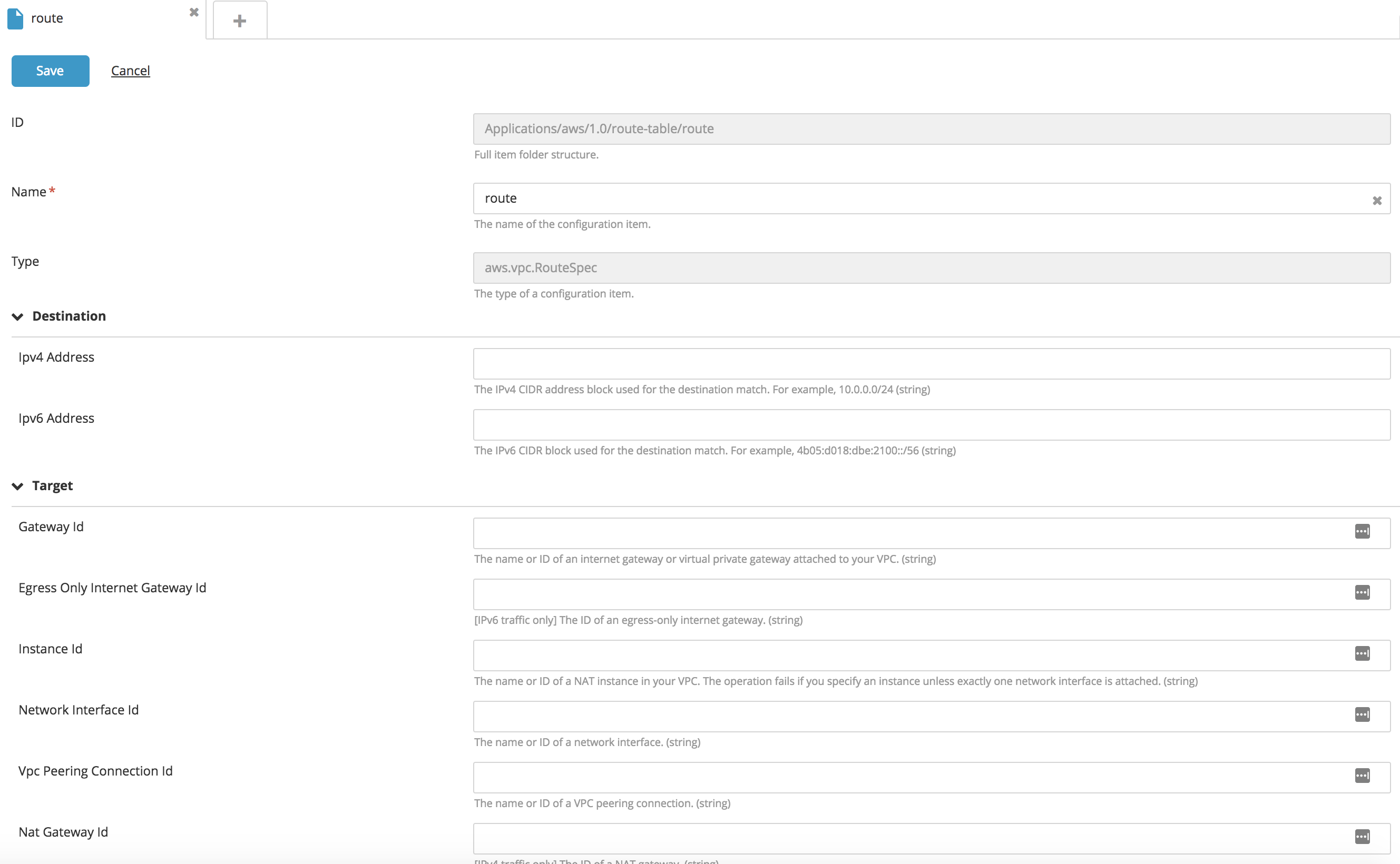 AWS Route