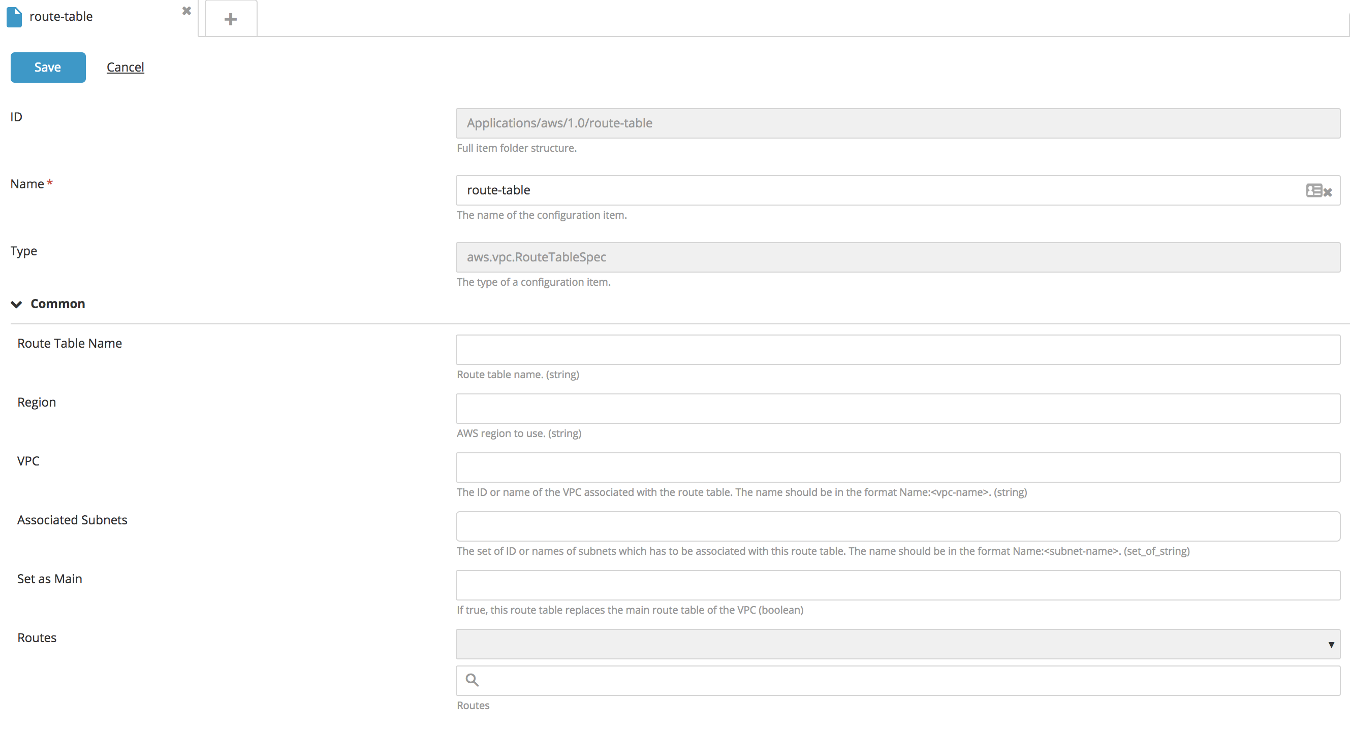 AWS Route Table