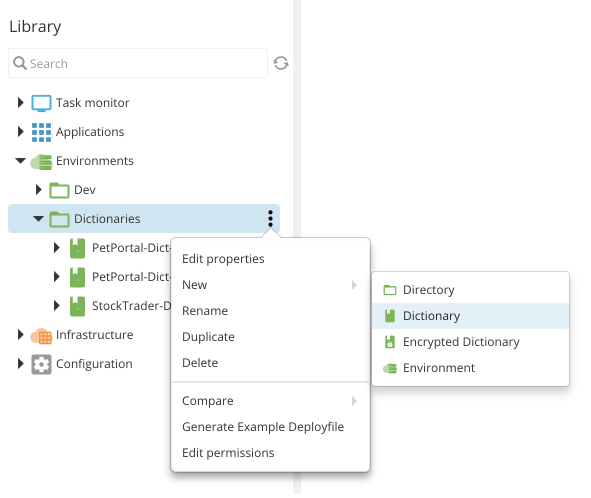 Sample DarkLaunch dictionary