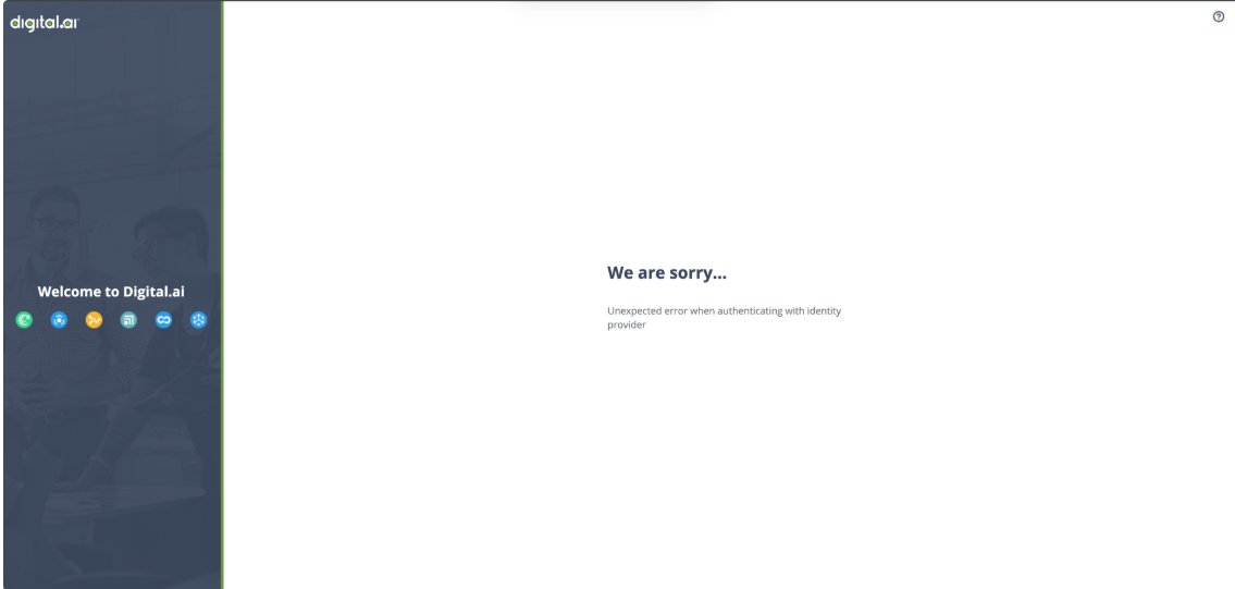 Error while adding to existing account