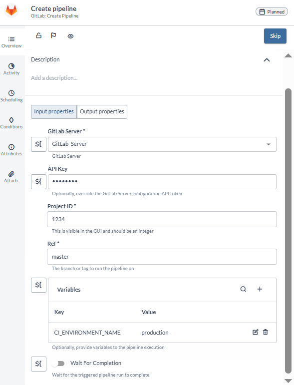 Create Pipeline