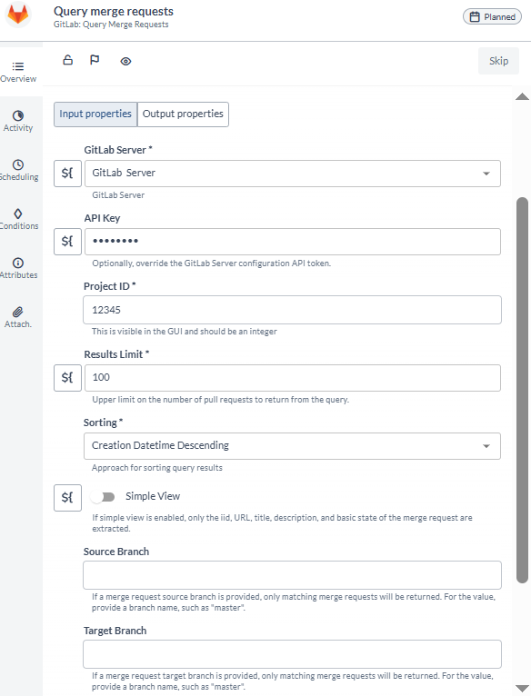 Query Merge Requests