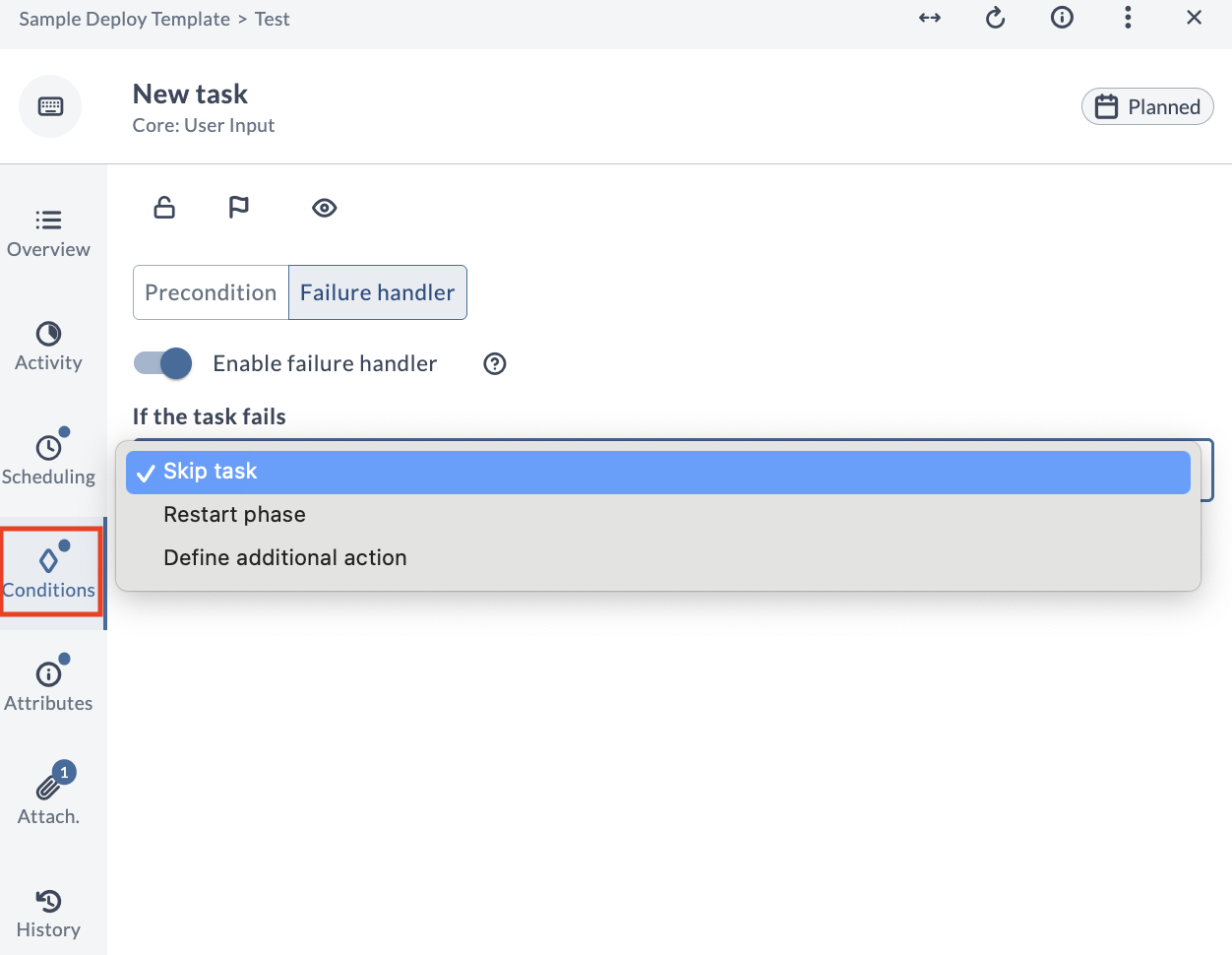 Failure Handler