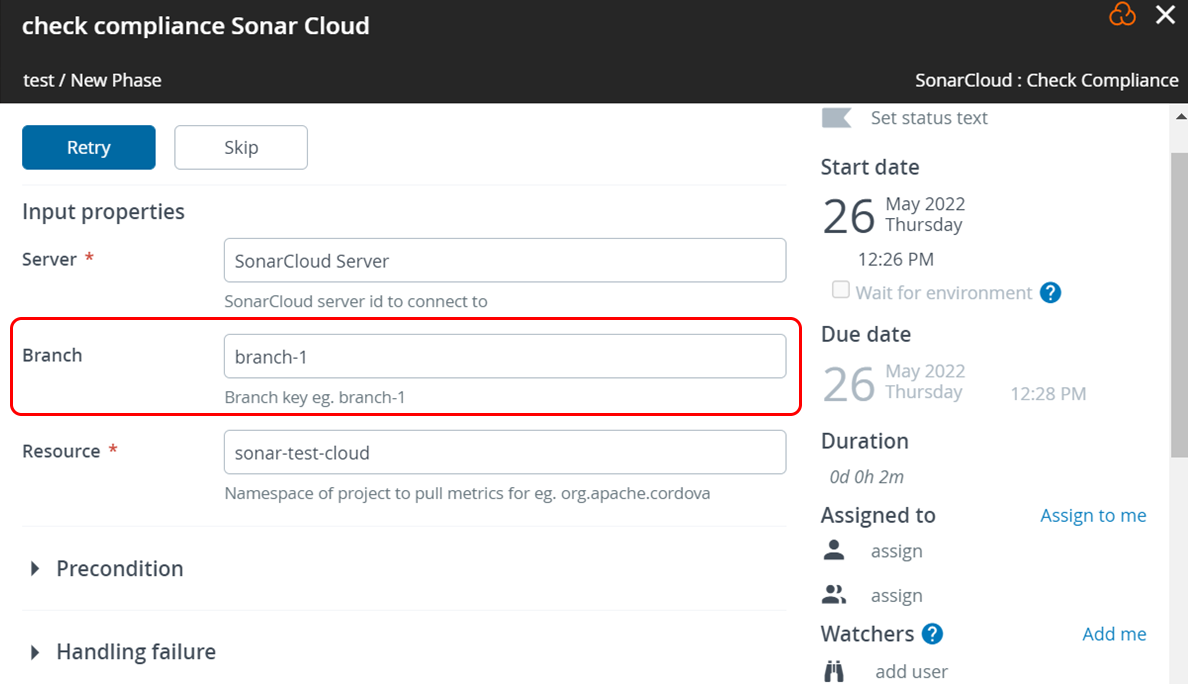 SonarQube Check Compliance task