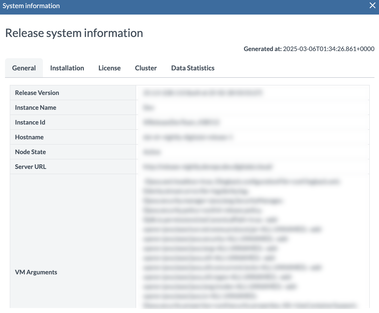System information