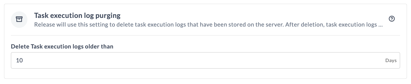 Purge Log