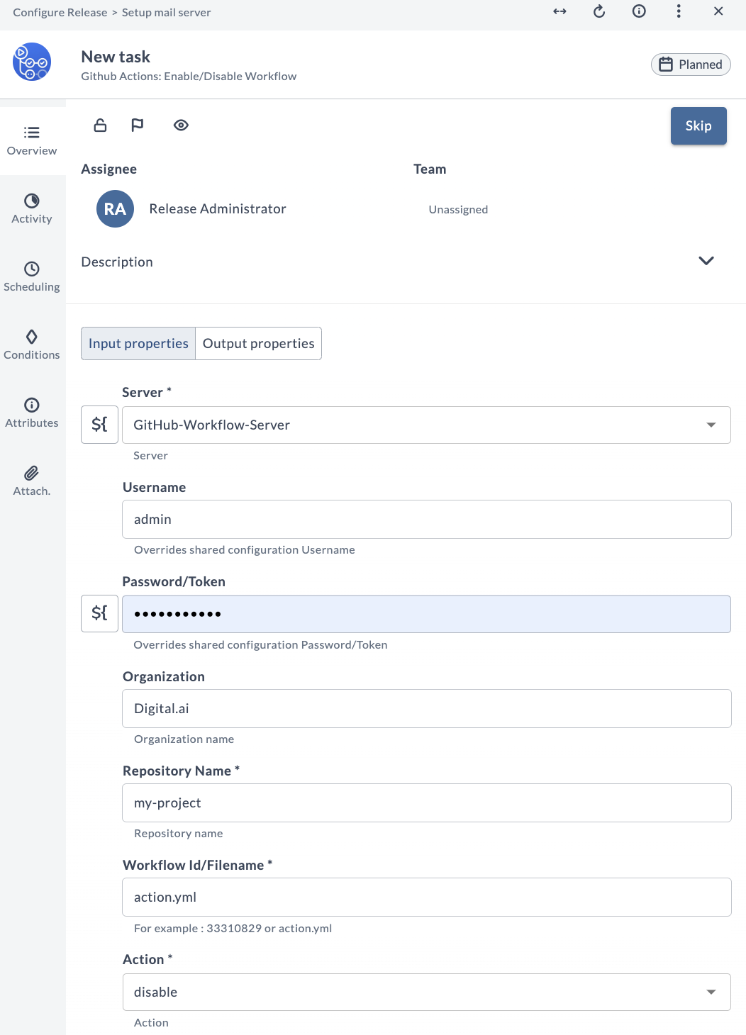 Enable Github Actions workflow