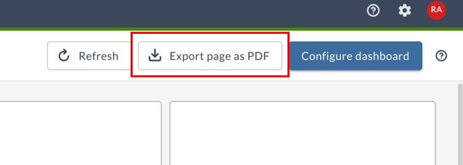 export pdf