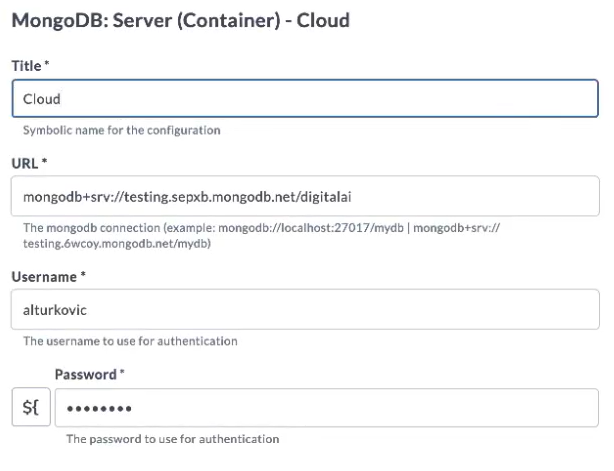 MongoDB Server Connection