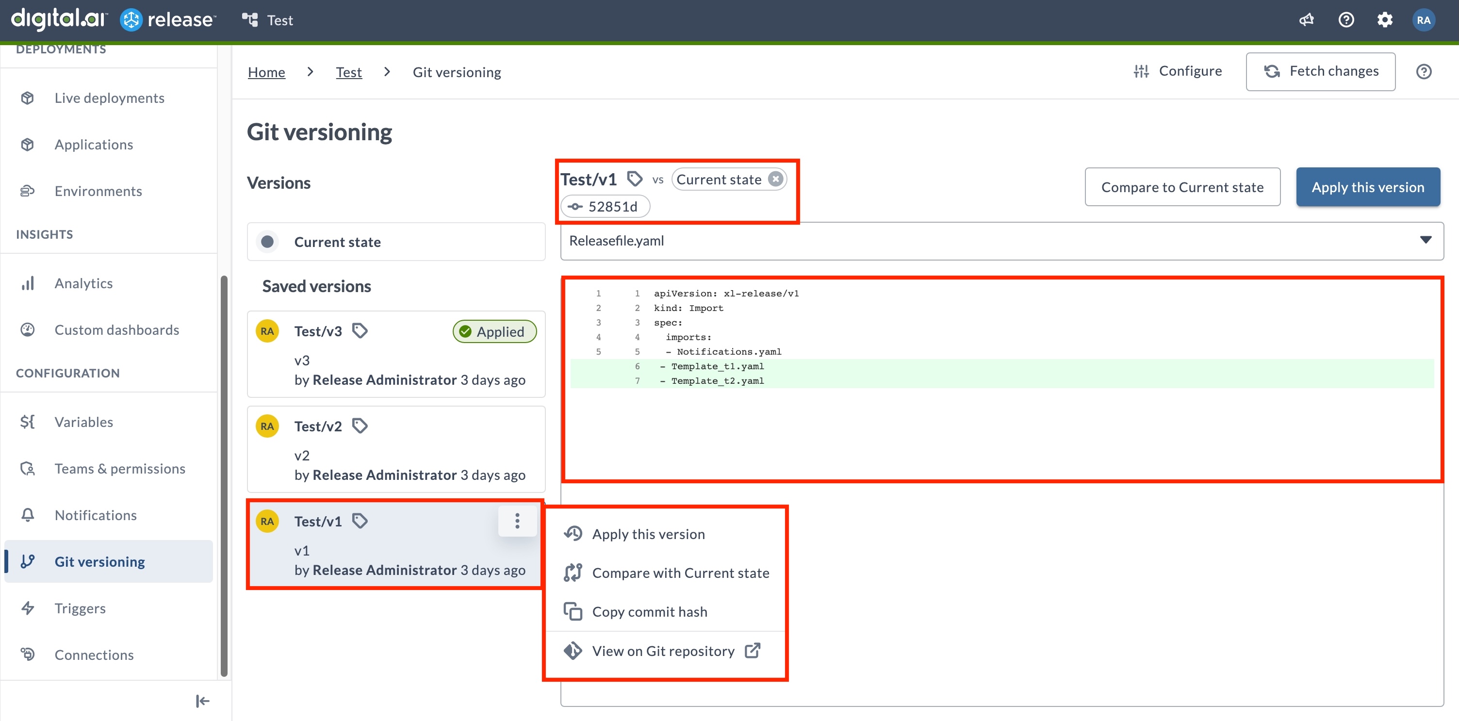 GitOps Comparison Example