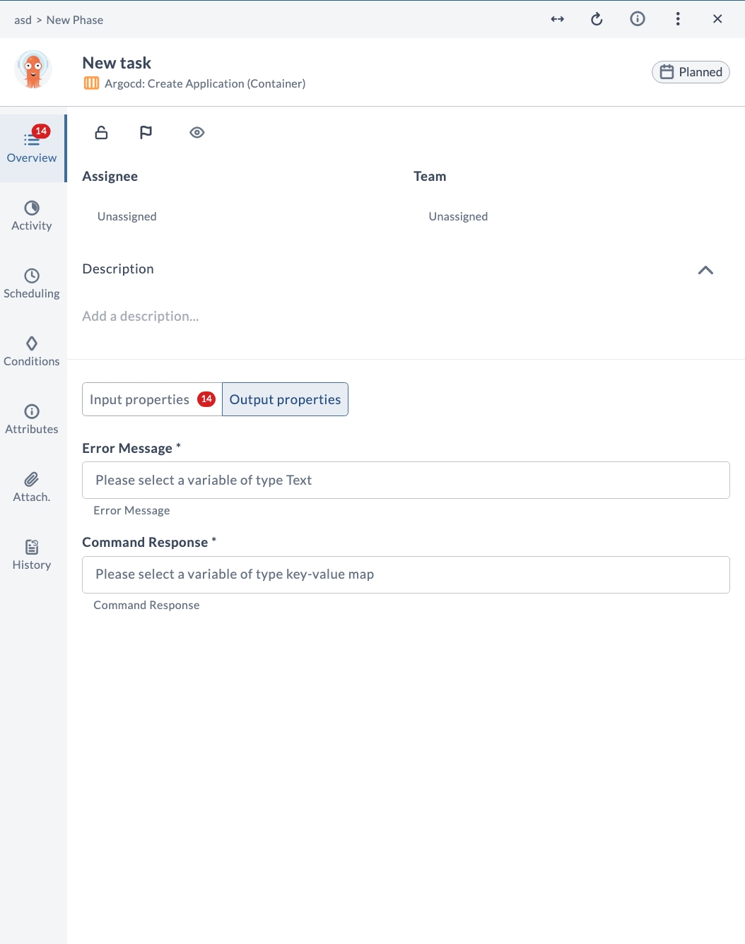 Create Application Output