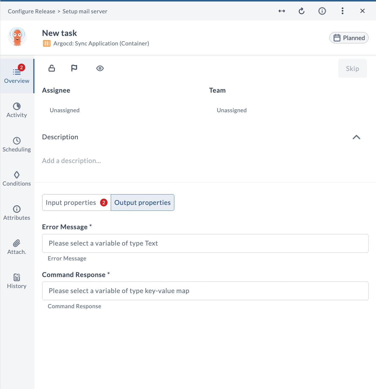 Sync Application Output