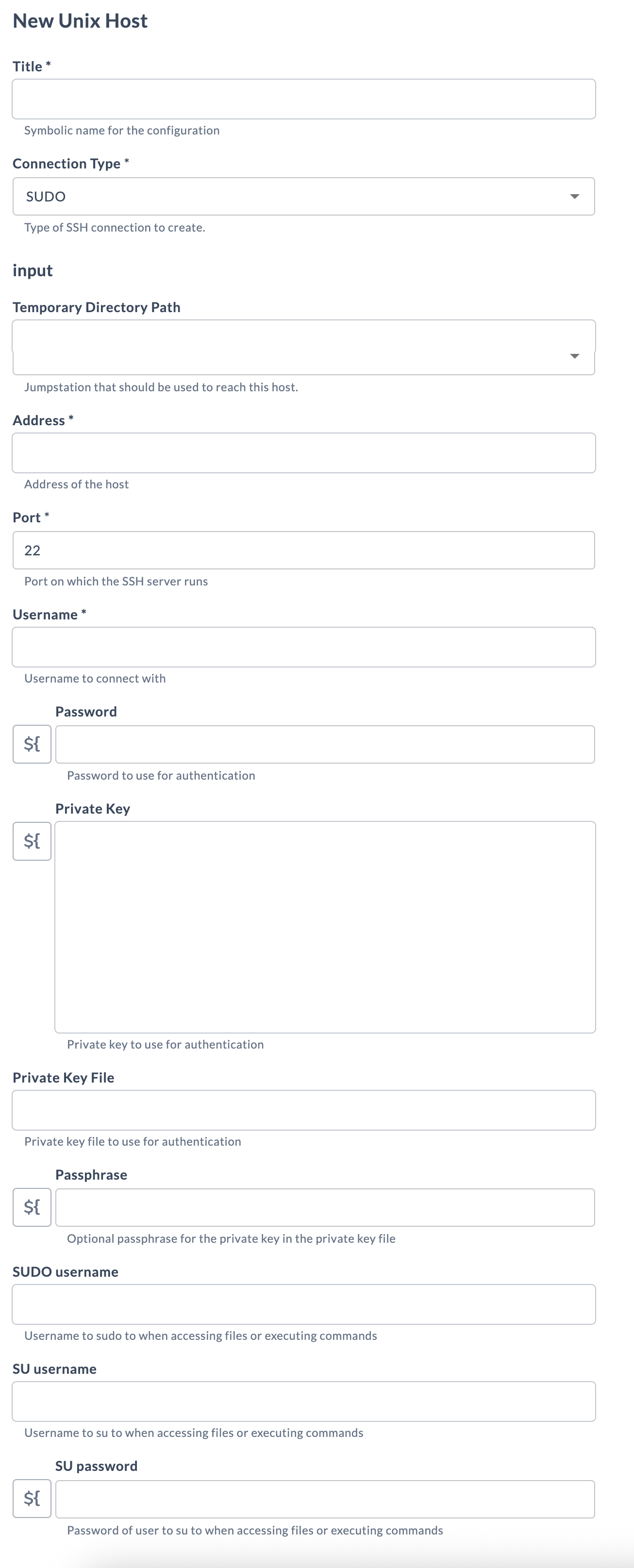 Kubernetes Unix Host Connection