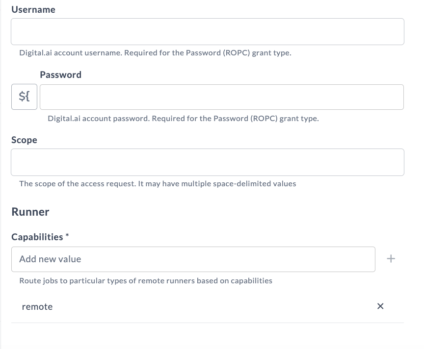 Create AI Model Connection Username