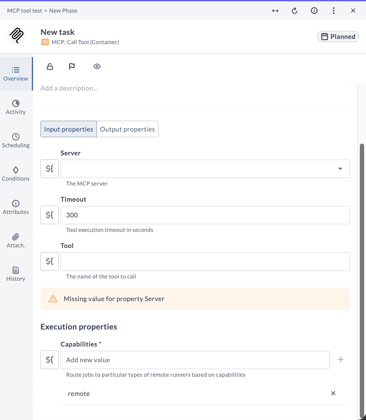 Execute MCP Tool