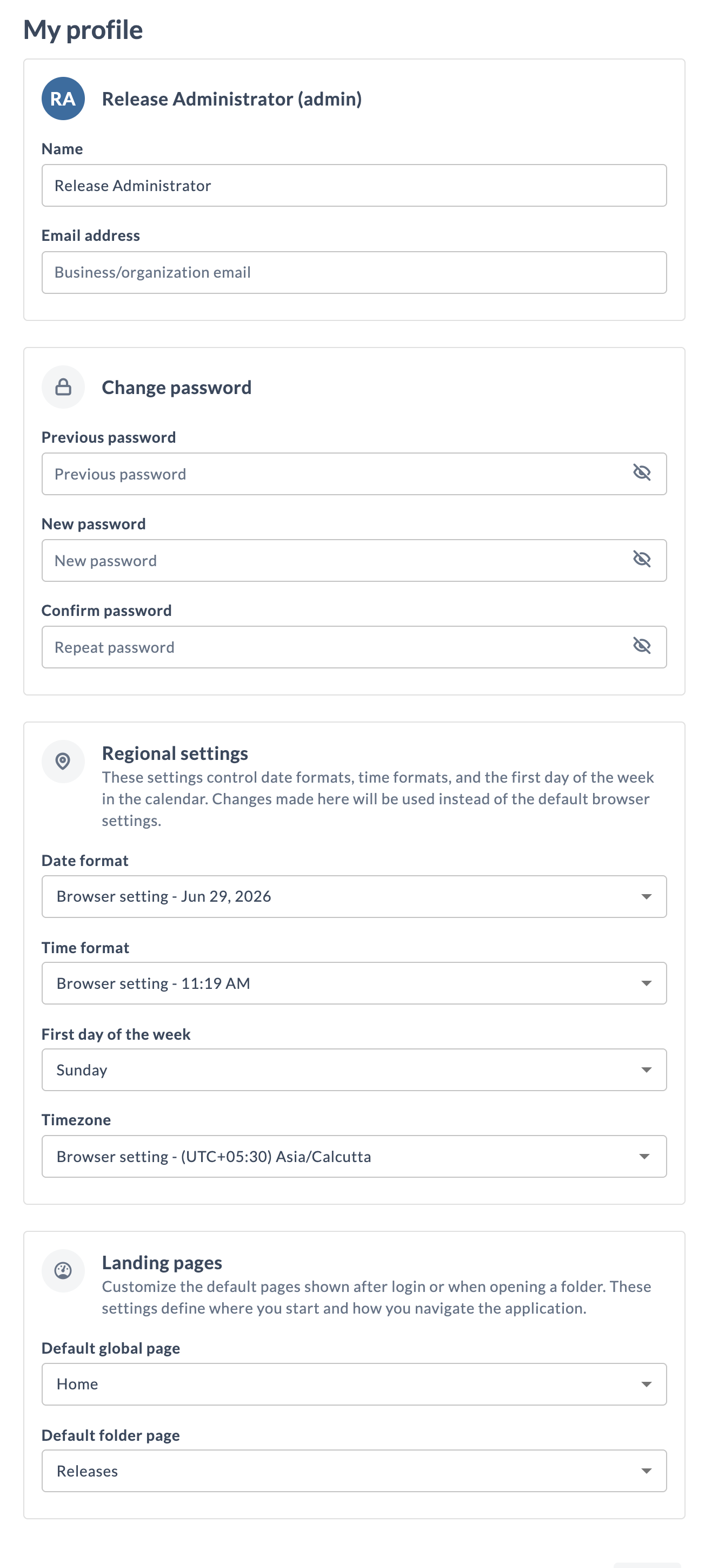 User Profile