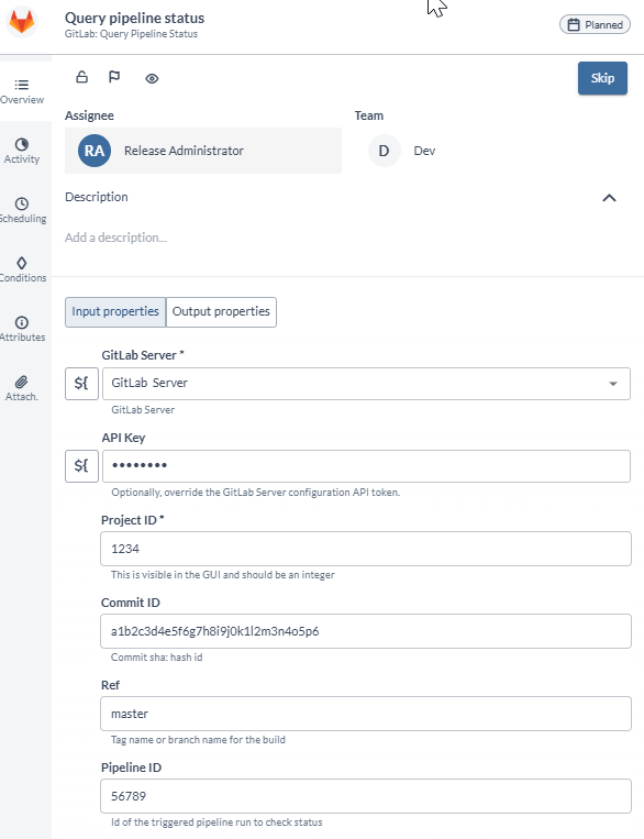 Query Pipeline Status