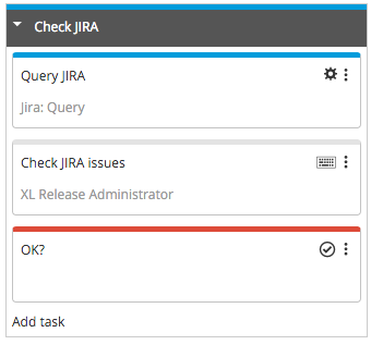 Template with user input task