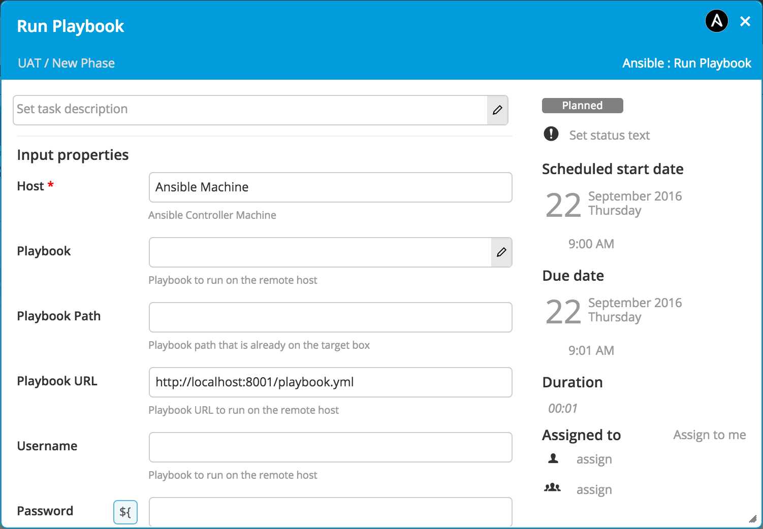 Ansible Run Playbook task with URL to playbook