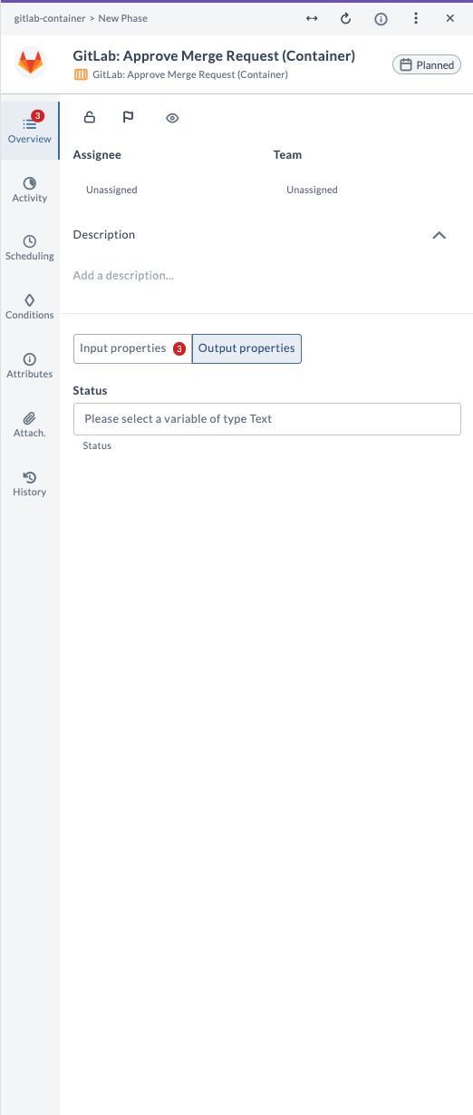 Approve Merge Request Output