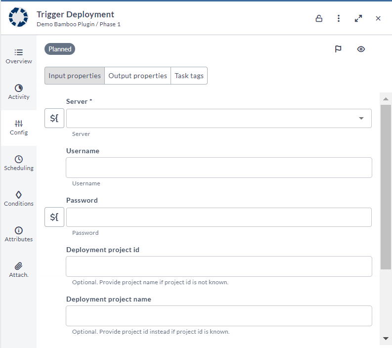 Bamboo Trigger Deployment